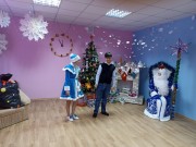 Новогодний утренник в Дневном центре