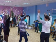 Новогодний утренник в Дневном центре