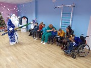 Новогодний утренник в Дневном центре