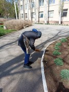 В Реабилитационном центре прошел весенний субботник