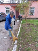 В Реабилитационном центре прошел весенний субботник