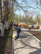 В Реабилитационном центре прошел весенний субботник