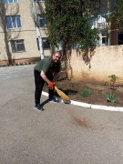В Реабилитационном центре прошел весенний субботник