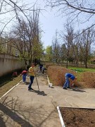 В Реабилитационном центре прошел весенний субботник