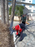 В Реабилитационном центре прошел весенний субботник
