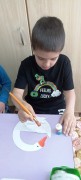 В Дневном центре прошел мастер класс по изготовлению открытки ко Дню семьи