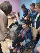 К нам в гости приехал контактный зоопарк