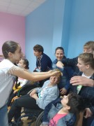 К нам в гости приехал контактный зоопарк